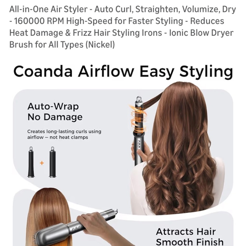 Multifunctional Black and Gray Hair Dryer - Picture 7 of 15